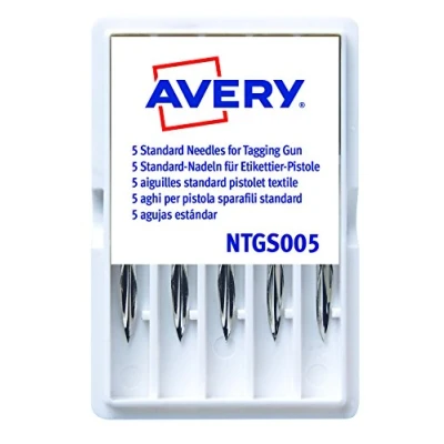 Image de AVERY 5 Aiguilles Standards avec Couteau Intégré pour Pistolet Textile
