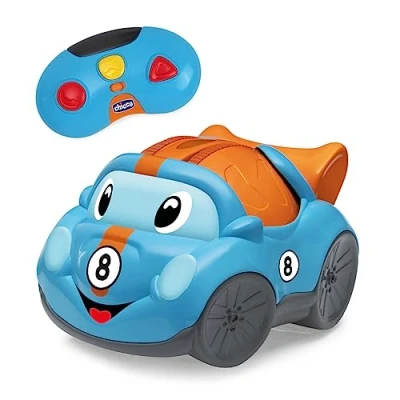 Image de Chicco Turbo Ball Coupé RC, Voiture Télécommandée, Télécommande Infrarouge, 3 Boutons Directionnels Interactifs, Plus De 20 Sons Et Mélodies, Jouet Adapté Aux Enfants 18 Mois À 4 Ans.