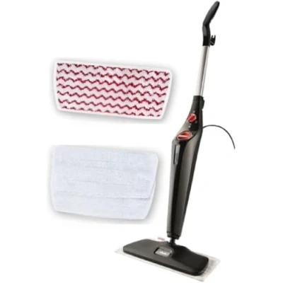 Image de Vileda Steam Plus XXL Edition Rectangulaire avec Power Pad, balai vapeur, performance de nettoyage hygiénique sans utilisation produits chimiques, pour tous les sols durs et moquettes