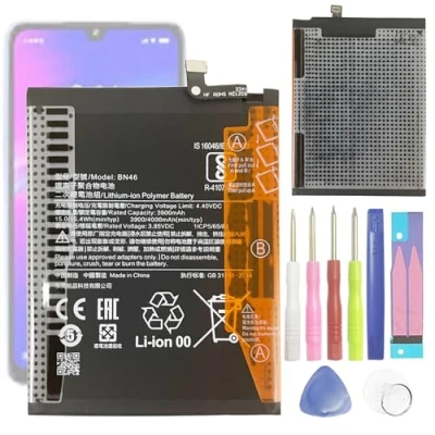 Image de Aousavo BN46 Batterie de Rechange Compatible avec Xiaomi Note 8 8T Redmi 7 kit