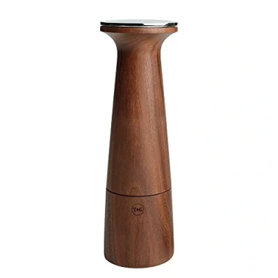 Image de T&amp;G CrushGrind Moulin à Poivre/sel en Noyer Oblique 20,5 cm, Bois Dense, Marron, 67 x 205 cm
