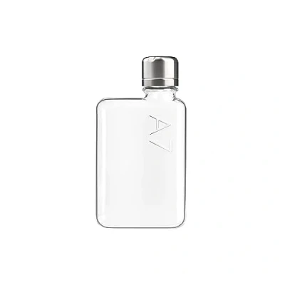 Image de memobottle La bouteille d&#039;eau plate conçue pour s’adapter à votre sac Sans BPA (A7 (180 ml))