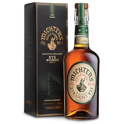 Image de MICHTER&#039;S US 1 Single Barrel Rye Whiskey 42,4% Alcool Origine : États Unis/Kentucky Notes d&#039;épices et de caramel A servir pur ou en cocktail 70 cl