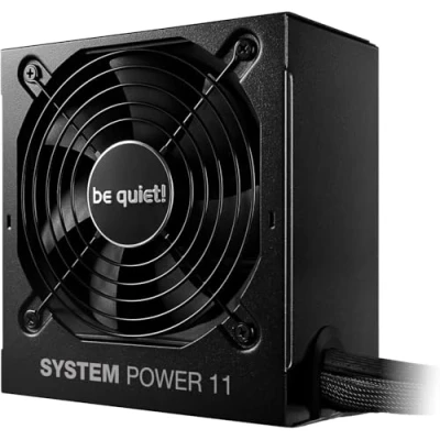 Image de be quiet! System Power 11 650W Bloc d’Alimentation, Alimentation ATX 3.1, Compatible avec Les Cartes Graphiques PCIe 5.1, Ventilateur Silencieux Thermo régulé 120 mm, Solide Mono Rail 12 V