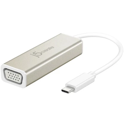 Image de j5create JCA111 adaptateur graphique USB 1920 x 1080 pixels Aluminium, Blanc Neuf