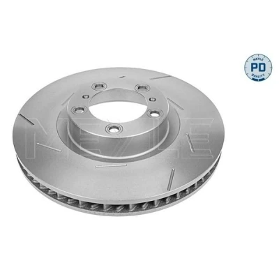 Image de MEYLE 483 521 0011/PD Disque de frein Essieu avant gauche 360 36 5 130 fendu, ventilé revêtu zinc à haute teneur en carbone PD Quality
