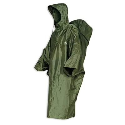 Image de Tatonka Cape Homme M Vert/Marron Poncho