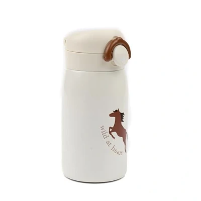 Image de Fabelab Water Small WILD AT Heart Gourde pour enfants, Taille: One Size, Natural