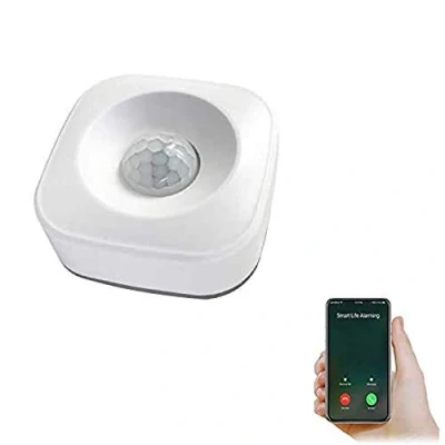 Image de Smarthai Détecteur de mouvement sans fil WiFi Smart Home PIR Compatible avec l&#039;application TUYA/Smart Life