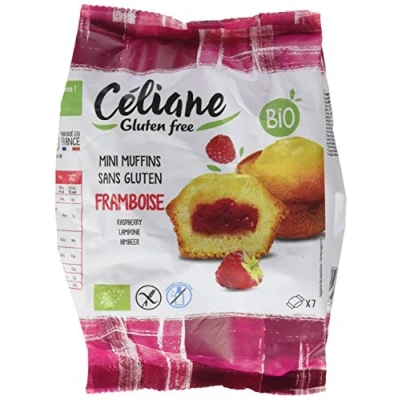 Image de Céliane Mini Muffins Framboise BIO 200 g