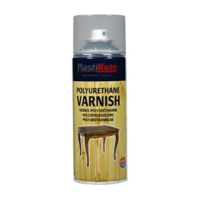 Image de Plasti Kote Polyurethane Clear Gloss Varnish Spray
