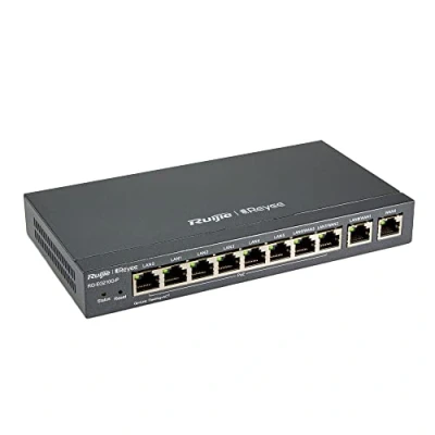 Image de Ruijie Reyee 10 Port Gigabit Cloud Managed PoE Router RG EG210G P