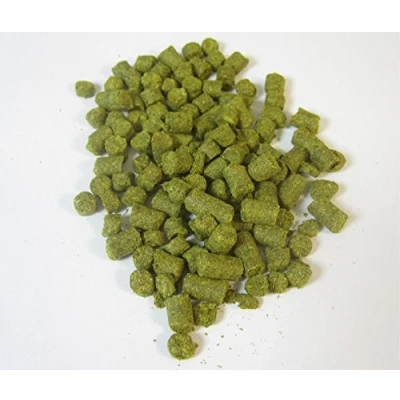 Image de Brewferm 100 g de granulés houblon T90 type Hallertauer Perle pour brassage bière et extraits à froid Teneur en acide alfique 6,6 %