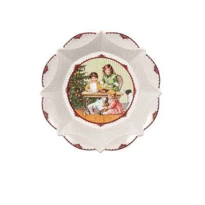 Image de Villeroy &amp; Boch Toy’s Fantasy, coupe grande, enfants dansant, 24 x 4,5cm, Porcelain Premium, multicolore