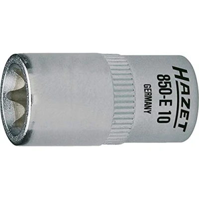 Image de HAZET TORX 850 E5 Clé à douille Acier chrome vanadium moleté