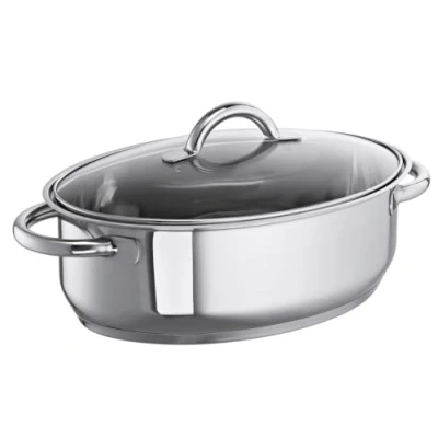 Image de Schulte Ufer 6768 38 Cocotte couvercle en verre cm, 9 L Induction