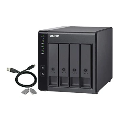 Image de QNAP TR 004 4 Bay Desktop NAS Expansion Optional Use as a Direct Attached Storage Device