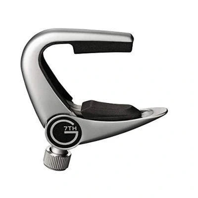 Image de G7th Newport Capodastre Partiel 3 Cordes Pour guitare acoustique et électrique Argent