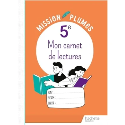 Image de Mon Carnet de lectures 5e Cahier élève Ed. 2024 (Broché)