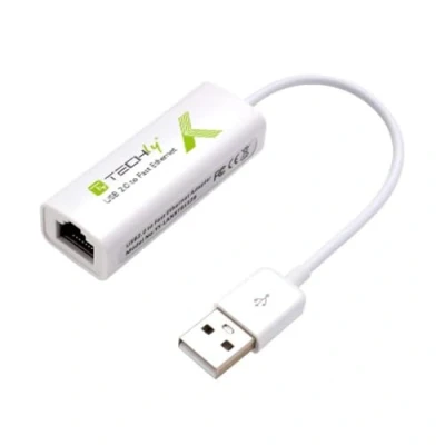 Image de Techly adattatore usb2.0 a fast ethernet 10/100 mbps 8051128107630