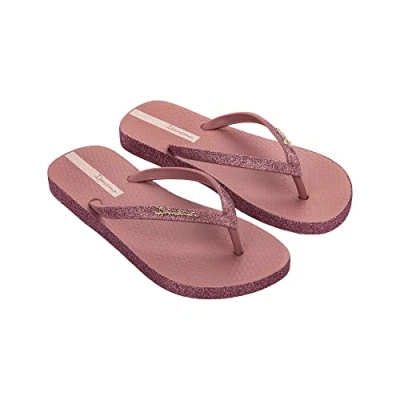 Image de Ipanema Femme Maxi Glow FEM Flip Flop, Dark Pink/Glitter Pink, 39.5 EU