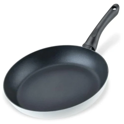 Image de FACKELMANN ARCADALINA Poêle à frire de 28 cm, aluminium recyclé, revêtement en céramique non toxique, anti adhésif, sans PFAS, tous les poêles, y compris induction, poignée résistante la chaleur,