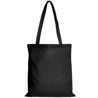 Image de TEXXILLA Lot de 10 sacs en coton Certifié Oeko TEX 100 Avec deux anses longues 38 x 42 cm Sac toile jute Non imprimé Couleur : noir Dimensions pièces