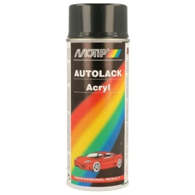 Image de MOTIP 51002 Peinture combinée pour voitures 400ml aérosol gris Kompakt green glossy 400 ml