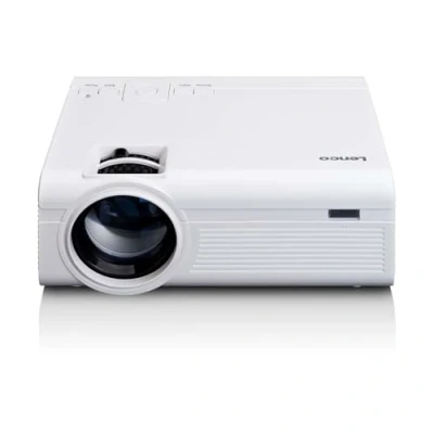 Image de Video projecteur LCD haute résolution, supporte le contenu Full HD 1080P Lenco Blanc