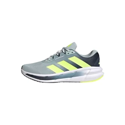 Image de adidas Homme Questar 3 Running Shoes Chaussures de Course, Wonder Silver Encre Jaune Aurore Haute résolution, 49.5 EU