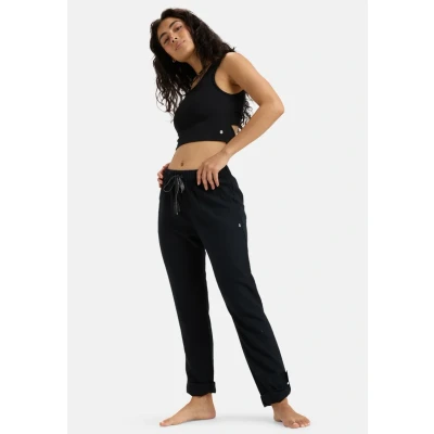 Image de Roxy ON THE Seashore Pantalon classique, Femme, Taille: XS, Anthracite