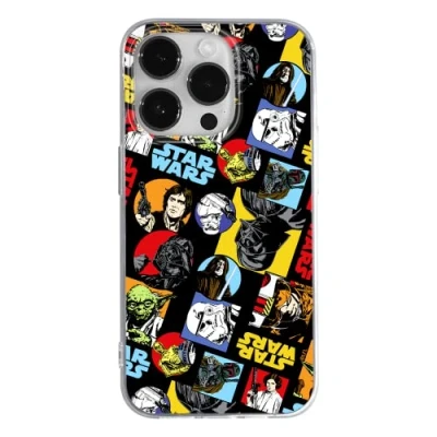 Image de ERT GROUP Coque de téléphone Portable pour Apple Iphone 14 Pro Max Original et sous Licence Officielle Star Wars Motif 032 Parfaitement adapté à la Forme du Portable, en TPU
