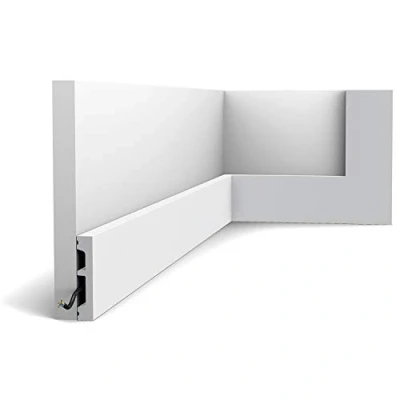 Image de Plinthe SX157 RAL 9003(blanc sécurité) L200 x H6,6 l1,3 cm ORAC DECOR