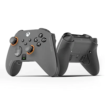 Image de SCUF Manette de performance sans fil personnalisée Instinct Pro pour Xbox Series XS, One, PC et mobile, Gris acier
