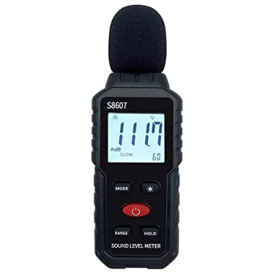 Image de Louttary Digital Sound Level Meter,Sound Meter For Classroom Home Street,30 130DBA DB to Measure Noise,Noise Decibel Reader