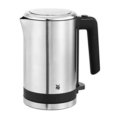 Image de WMF KITCHENminis Bouilloire électrique, Ultracompacte 0,8 L sans fil, Design élégant, Inox Cromargan haute qualité, Montée en température rapide 1800W 0413140011