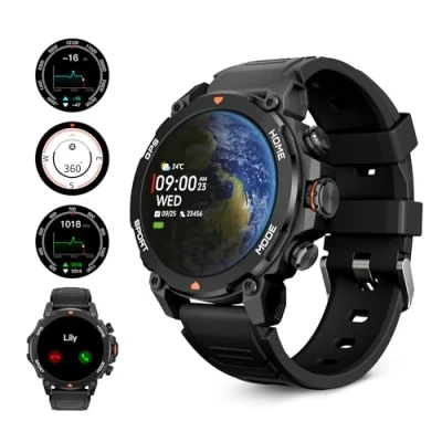 Image de Montre Connectée Explorer GPS Noire KSIX Neuf