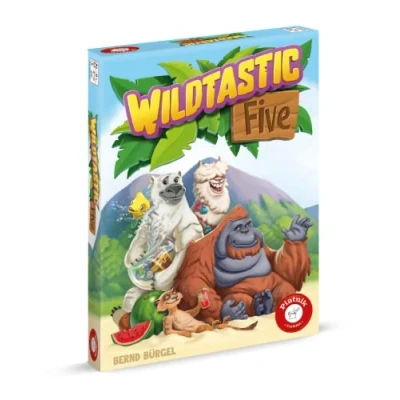Image de Piatnik 6684 Wildtastic Five/Trouvez les bons animaux pour votre parc animalier/À partir de 8 ans/2 à 5 joueurs/Fabriqué en Autriche