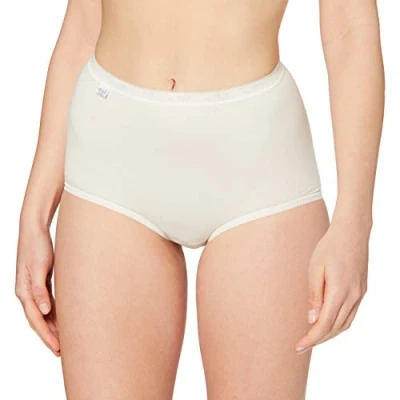 Image de sloggi femme Pack Basic Maxi Lot de 3 Culotte taille basse Tr s confortable Coton doux et respi, Rose (Pink Light Combination), 44 EU