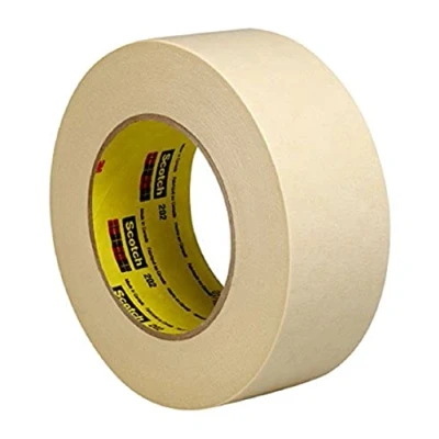 Image de Scotch Ruban adhésif de masquage papier crêpé spécifique 202B, Chamois, 30 mm x 50 m