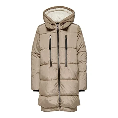 Image de ONLY Femme Onlnora Long Puffer Coat Cc Otw Veste, Vaisselle, XS EU