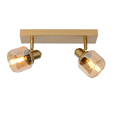 Image de Lucide BJORN Spot plafond 2xE14 Or Mat/Laiton