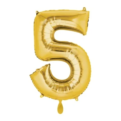 Image de Mid Size Number 5 Gold