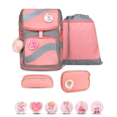 Image de Belmil 405 51 Lot de 4 cartables, Triangle minimum, Ensemble cartable