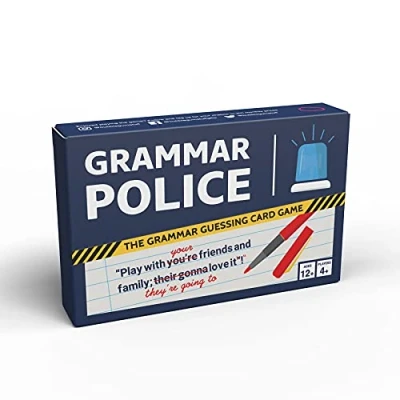 Image de Bubblegum Stuff,Jeu de police grammaire,Correct The Bad Grammar Flash Card Game Jeu société amusant détection grammaire, les enfants, adolescents et adultes