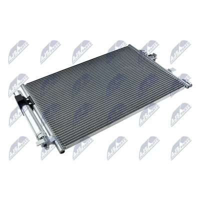 Image de NTY CCS FR 022 Condenseur De Clim avec déshydrateur Aluminium 591 FORD: FOCUS 3, C Max 2, Grand