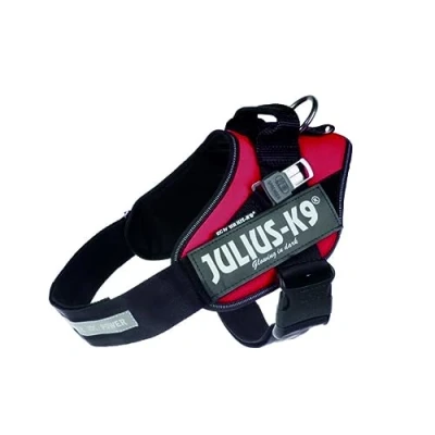 Image de Julius K9, IDC Harnais pour Chien Guide Aveugle sans poignée, Taille 2, Rouge