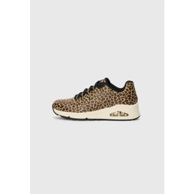 Image de Skechers UNO Baskets basses, Femme, Taille: 39, Brown leopard Imitation cuir haute qualité