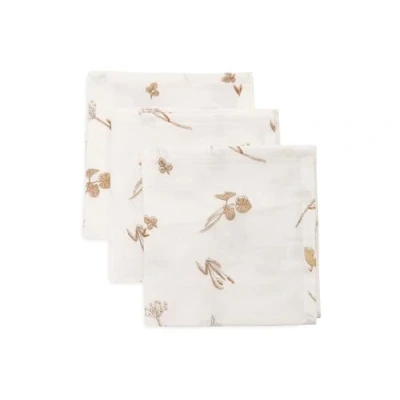 Image de Jollein Serviette Gaze de Coton 31x31cm Riverside 3 Unités