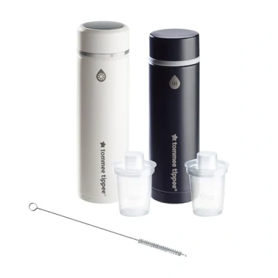 Image de Tommee Tippee Kit de préparation biberons GoPrep Tippee, prépare le biberon idéal en 2 minutes, thermos refroidisseur, température sur écran LED